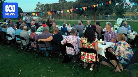 Community dinners, where people in small towns create friendships, to.